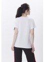 Baskılı Beyaz T-shirt